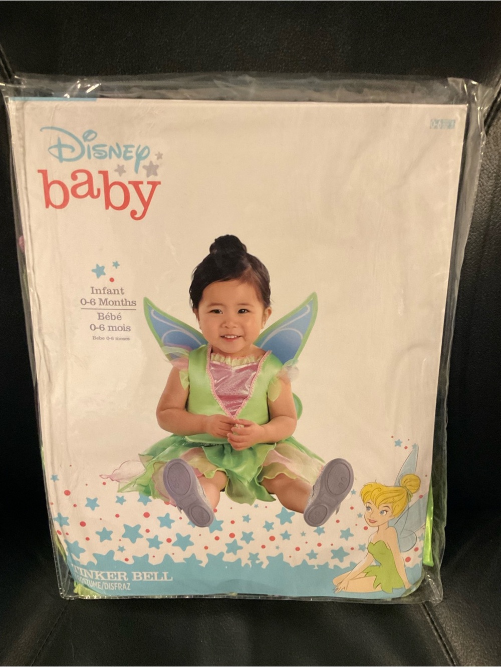 Disney Tinker Bell Baby Fairy Costume - Green/Purple/Pink